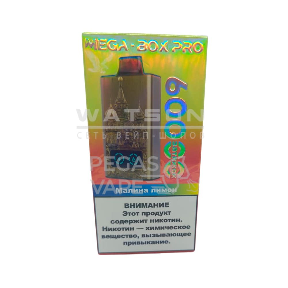 Электронная сигарета JNR BATMAN MEGA BOX PRO 60000 (Малина лимон) Электронная сигарета JNR BATMAN MEGA BOX PRO 60000 (Малина лимон)