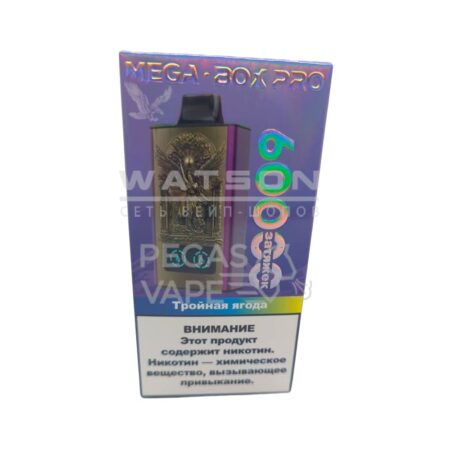 Электронная сигарета JNR BATMAN MEGA BOX PRO 60000 (Тройная ягода)