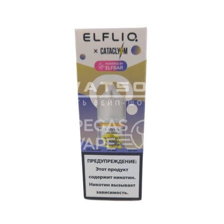 Жидкость ELFLIQ X CATACLYSM (Лимонад черника малина) 30 мл 2% (20 мг/мл)