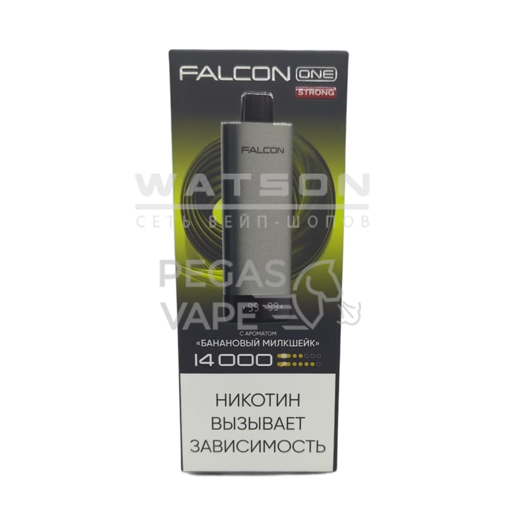 Электронная сигарета FALCON ONE 14000 (Банановый милкшейк) Электронная сигарета FALCON ONE 14000 (Банановый милкшейк)