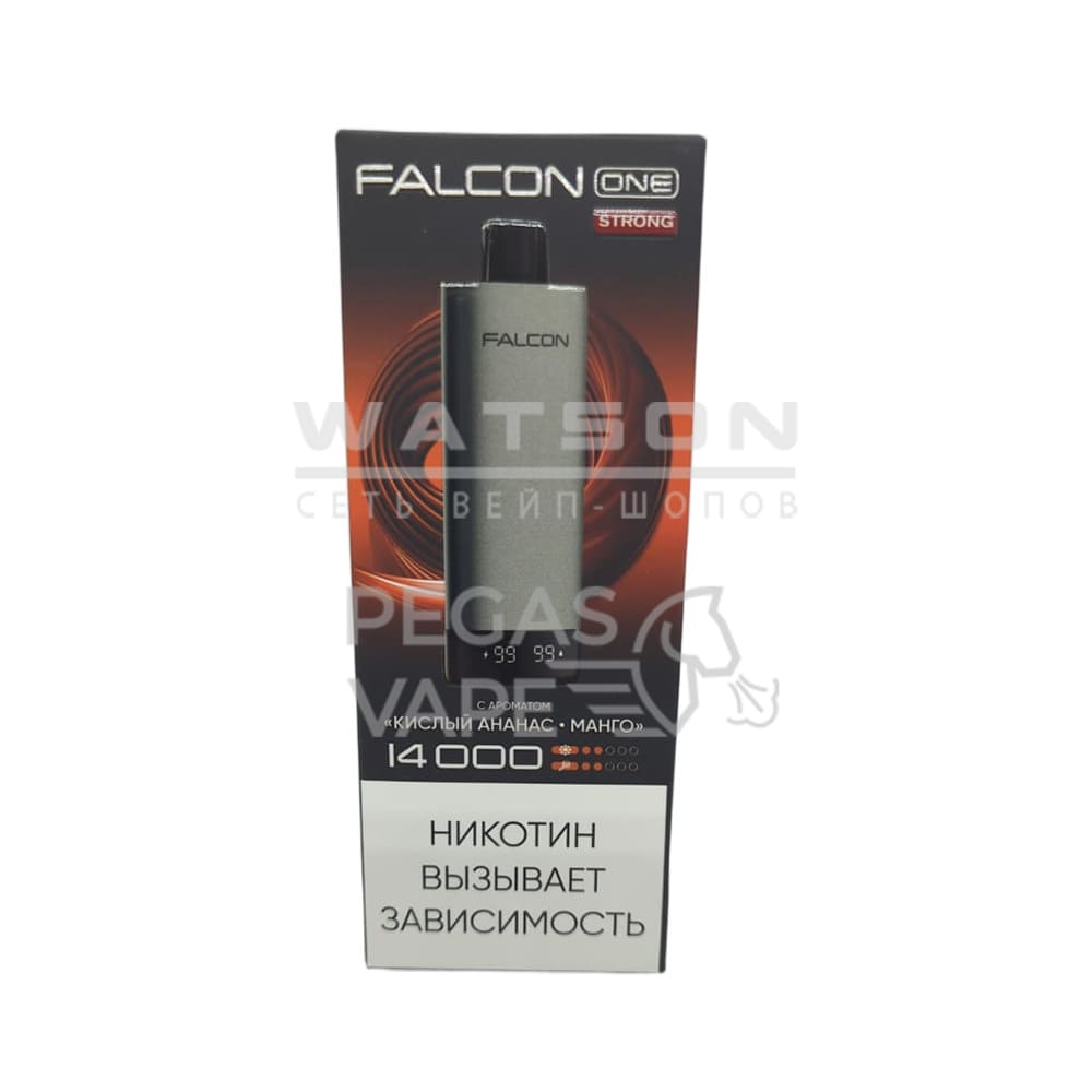 Электронная сигарета FALCON ONE 14000 (Кислый ананас манго) Электронная сигарета FALCON ONE 14000 (Кислый ананас манго)