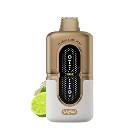 Электронная сигарета Puff Mi Mosh 40000 (Мятный лайм)