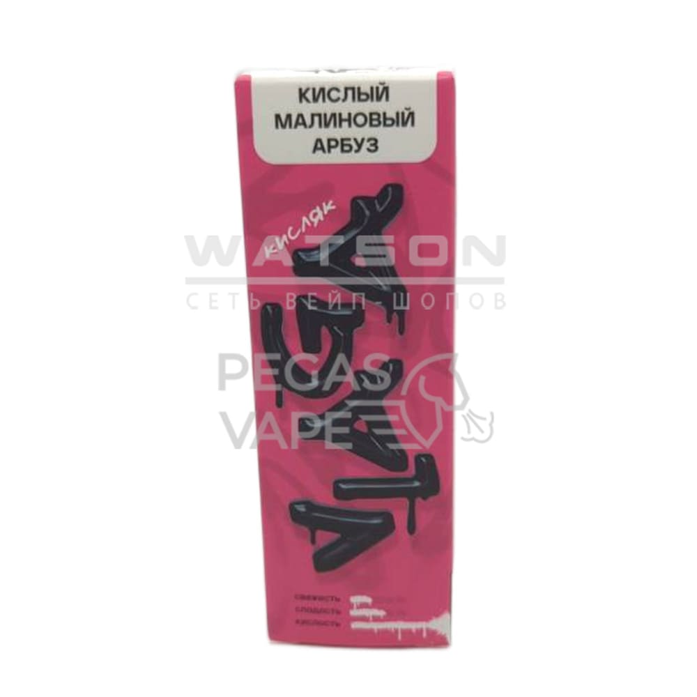 Жидкость VLAGA Кисляк Кислый малиновый арбуз 30 мл 2% (20 мг/мл) Жидкость VLAGA Кисляк Кислый малиновый арбуз 30 мл 2% (20 мг/мл)