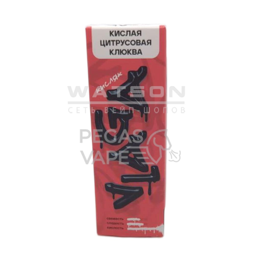 Жидкость VLAGA Кисляк Кислая цитрусовая клюква 30 мл 2% (20 мг/мл) Жидкость VLAGA Кисляк Кислая цитрусовая клюква 30 мл 2% (20 мг/мл)