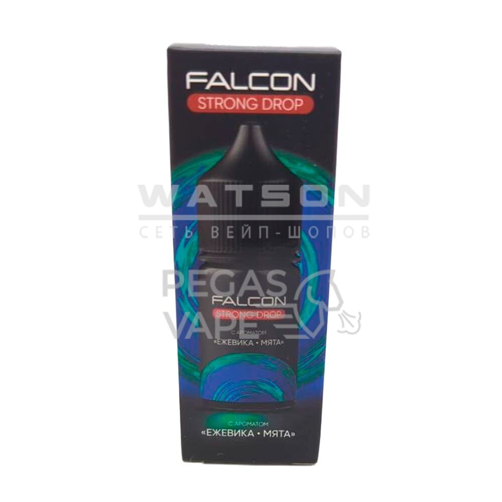 Жидкость FALCON DROP STRONG (Ежевика мята) 30 мл 2% (20 мг/мл) Strong Жидкость FALCON DROP STRONG (Ежевика мята) 30 мл 2% (20 мг/мл) Strong