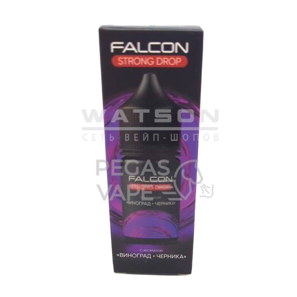 Жидкость FALCON DROP STRONG (Виноград черника) 30 мл 2% (20 мг/мл) Strong Жидкость FALCON DROP STRONG (Виноград черника) 30 мл 2% (20 мг/мл) Strong
