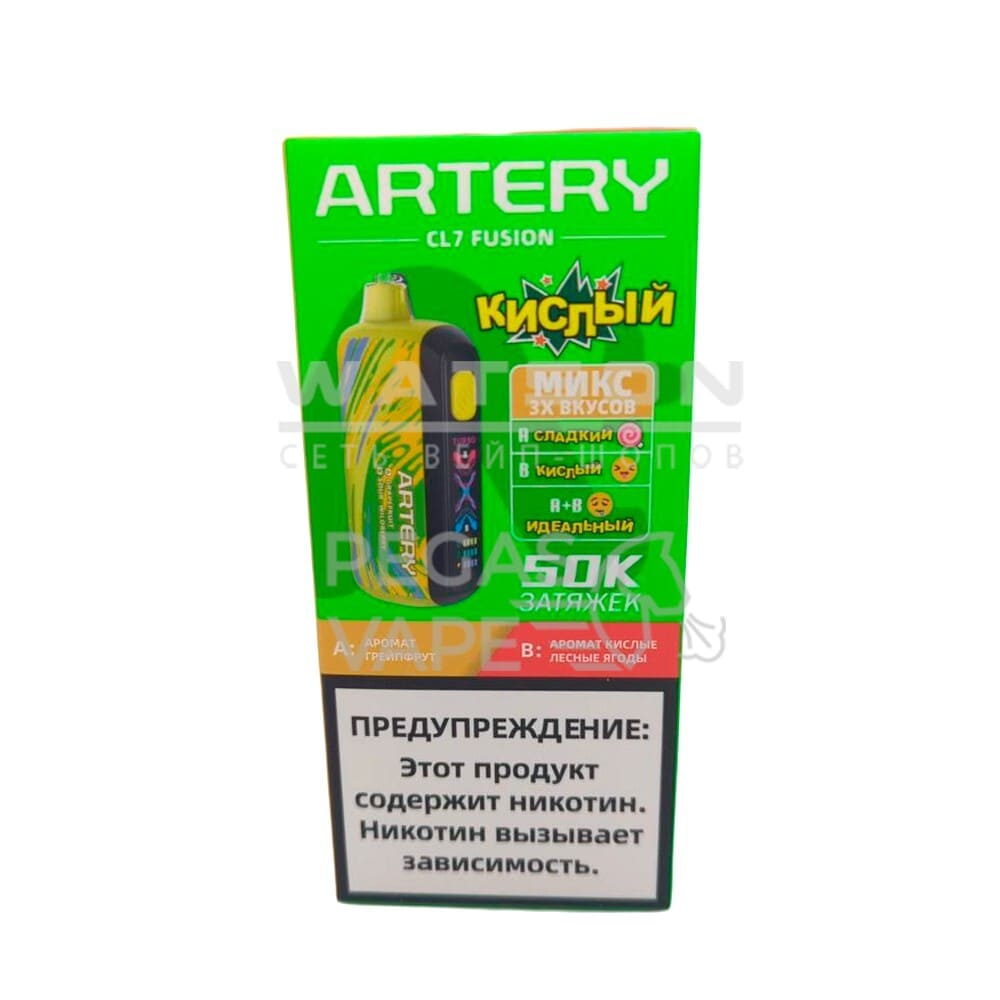 Электронная сигарета Artery CL7 FUSION 50k (Грейпфрут и кислая лесная ягода) Электронная сигарета Artery CL7 FUSION 50k (Грейпфрут и кислая лесная ягода)