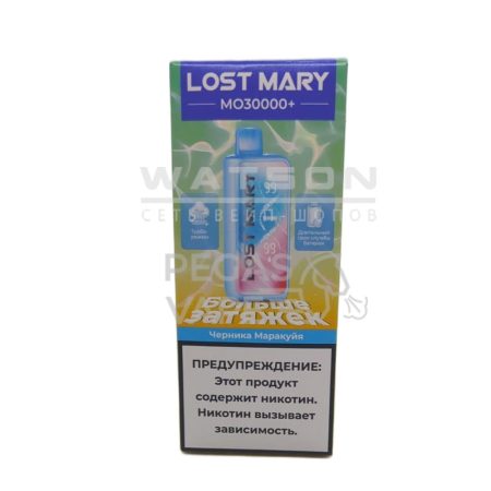 Электронная сигарета LOST MARY MO PLUS 30000 (Черника маракуйя)