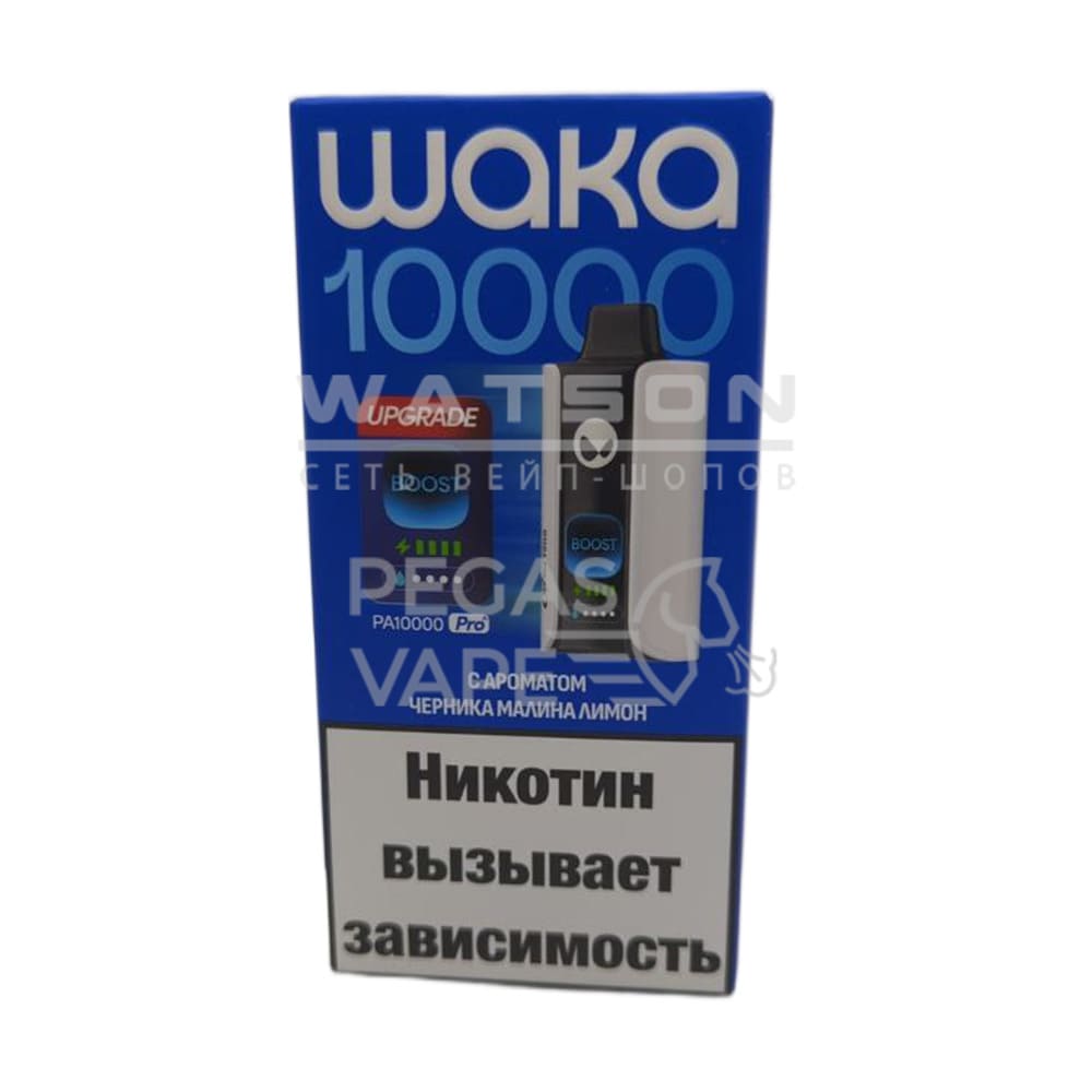 Электронная сигарета Waka PA-10000 NEW (Черника малина лимон) Электронная сигарета Waka PA-10000 NEW (Черника малина лимон)