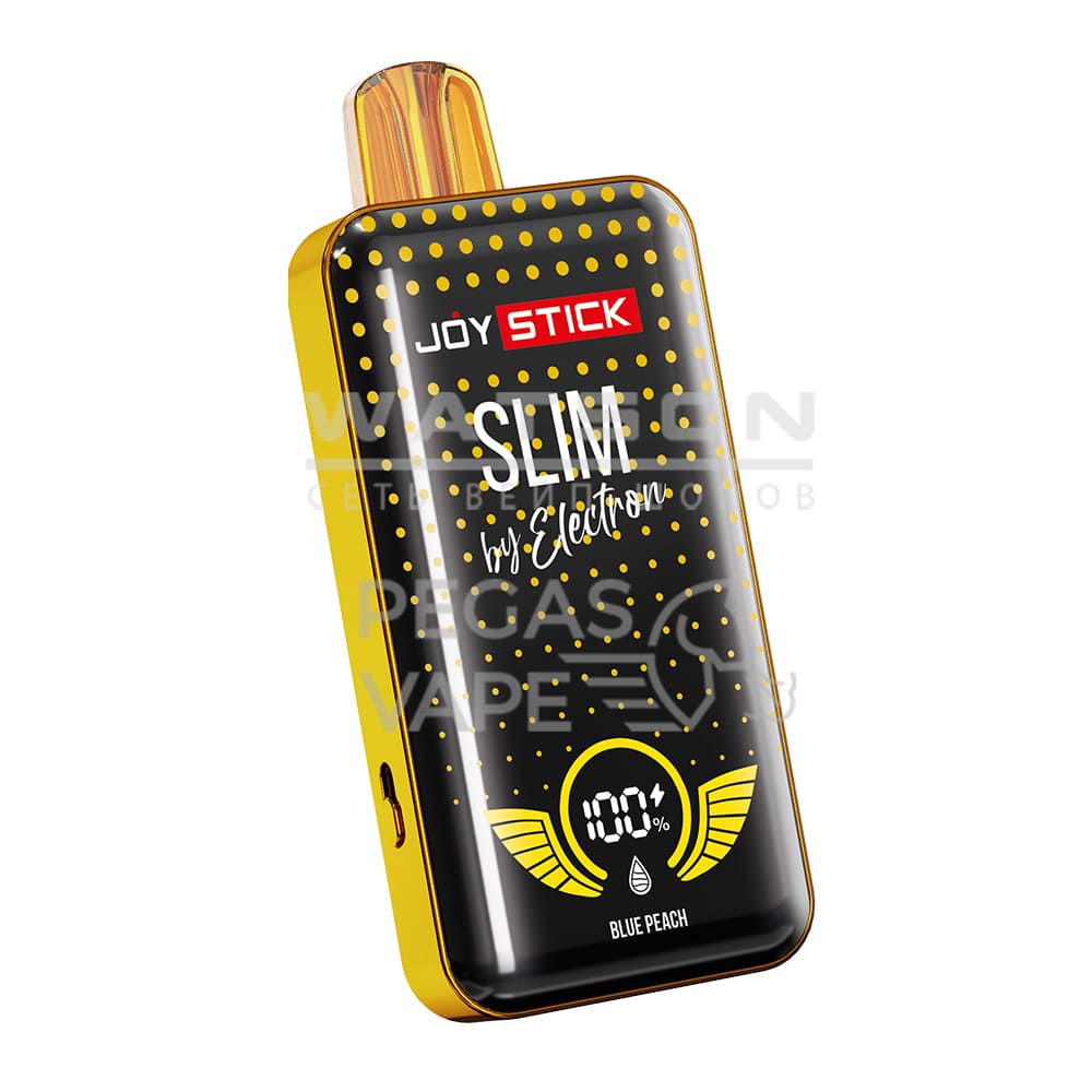 Электронная сигарета JOYSTICK SLIM STRONG 20000 (Черника персик) Электронная сигарета JOYSTICK SLIM STRONG 20000 (Черника персик)