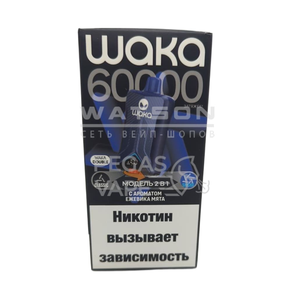 Электронная сигарета WAKA DB 60000 (Ежевика мята) Электронная сигарета WAKA DB 60000 (Ежевика мята)