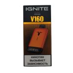 Электронная сигарета IGNITE V-160 (16000) ORANGE (Кокос)