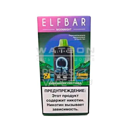 Электронная сигарета ELF BAR MOON NIGHT 25000 (Киви маракуйя гуава)