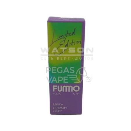 Жидкость Fummo AQUA SUMMER (Мята лимон лед) 30 мл 2% (20 мг/мл)