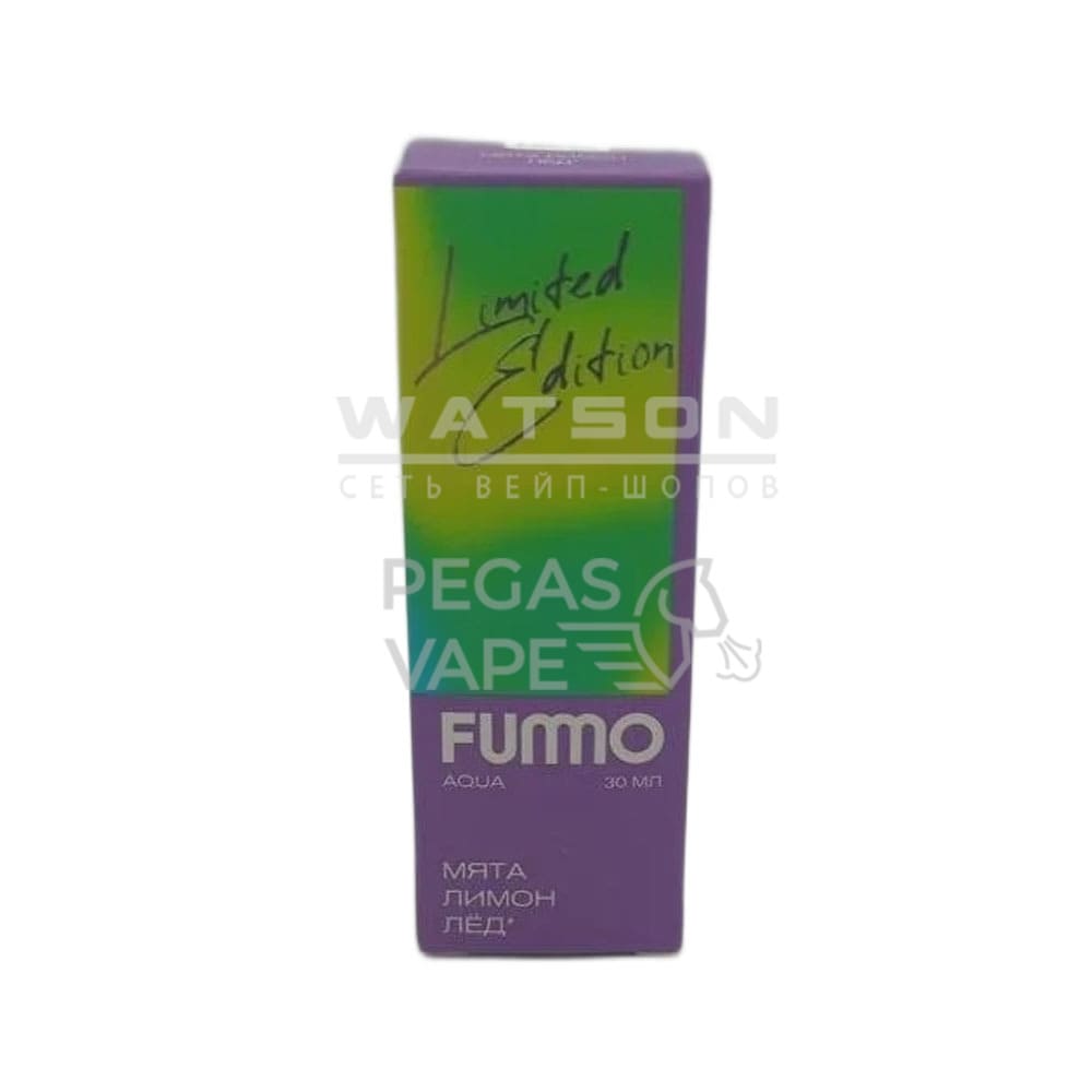 Жидкость Fummo AQUA SUMMER (Мята лимон лед) 30 мл 2% (20 мг/мл) Жидкость Fummo AQUA SUMMER (Мята лимон лед) 30 мл 2% (20 мг/мл)