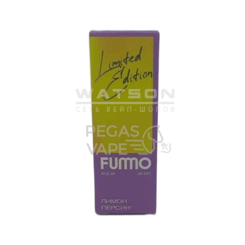 Жидкость Fummo AQUA SUMMER (Лимон персик) 30 мл 2% (20 мг/мл) Жидкость Fummo AQUA SUMMER (Лимон персик) 30 мл 2% (20 мг/мл)