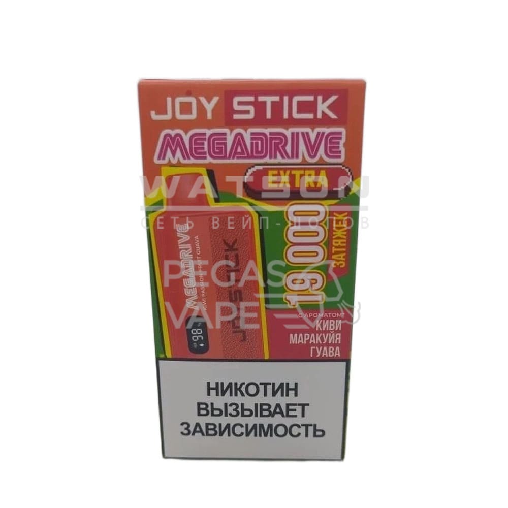 Электронная сигарета JOYSTICK Mega Drive Extra 19000 (Киви маракуйя гуава) Электронная сигарета JOYSTICK Mega Drive Extra 19000 (Киви маракуйя гуава)