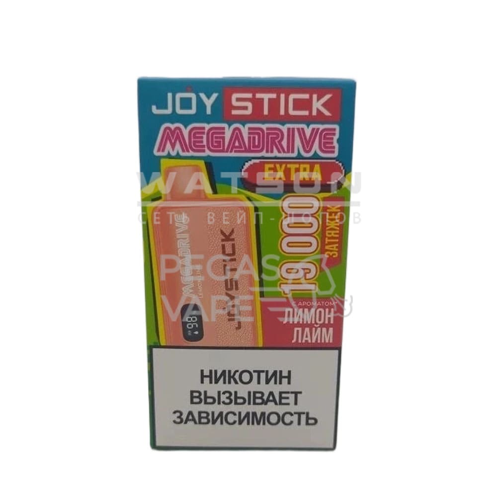 Электронная сигарета JOYSTICK Mega Drive Extra 19000 (Лимон лайм) Электронная сигарета JOYSTICK Mega Drive Extra 19000 (Лимон лайм)